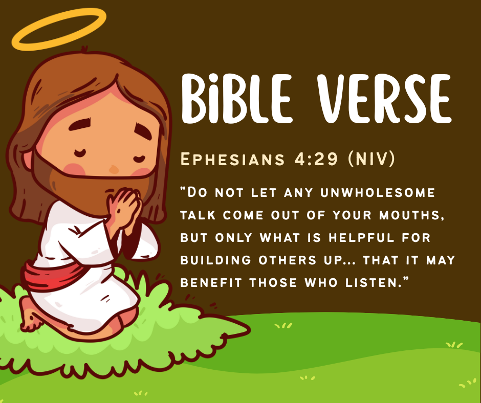 š§” Words That Help: A Lesson from Ephesians 4:29
