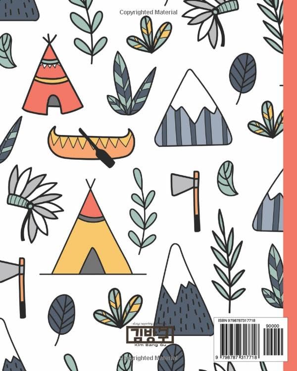 Indian Picture Children's Composition: Children's Cute Indian Picture Composition Notebook