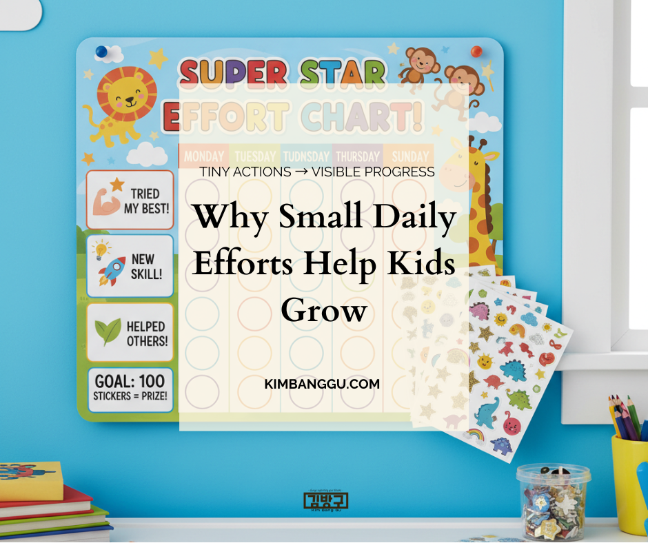 Why Small Daily Efforts Help Kids Grow (Inspired by Atomic Habits)