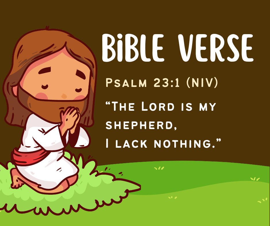 The Good Shepherd — A Peaceful Bible Lesson for Kids (Psalm 23:1)