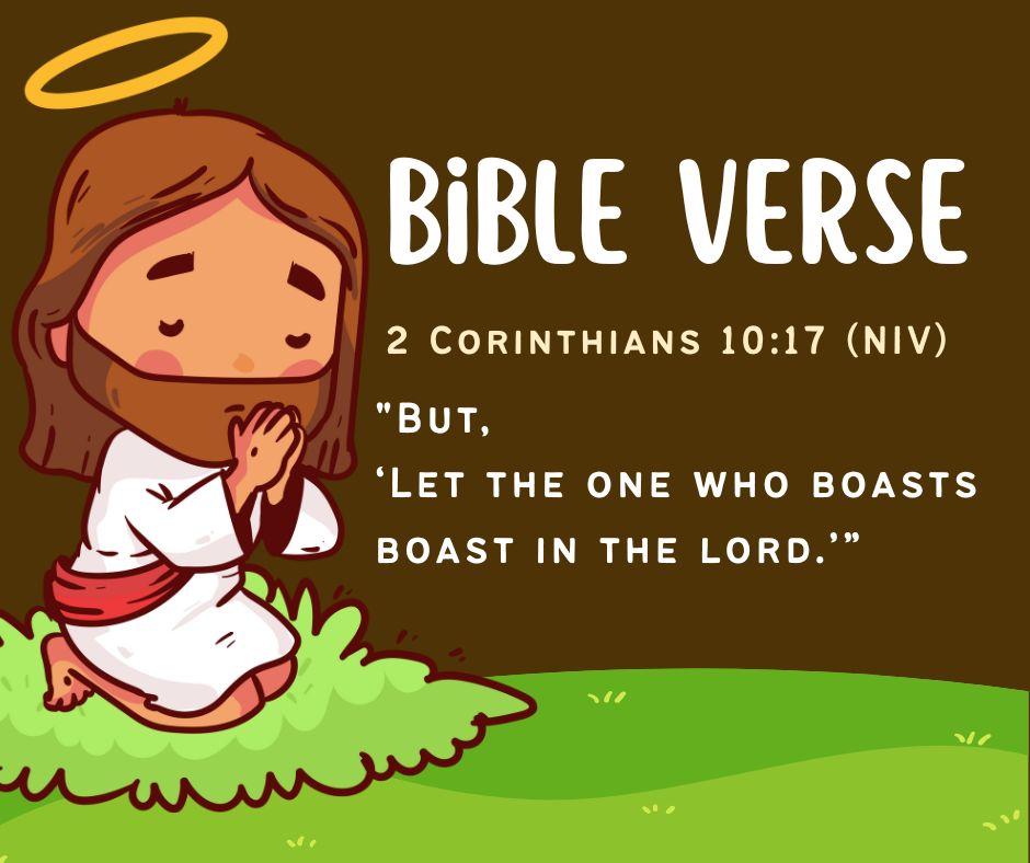 Let the one who boasts, Boast in the Lord!!