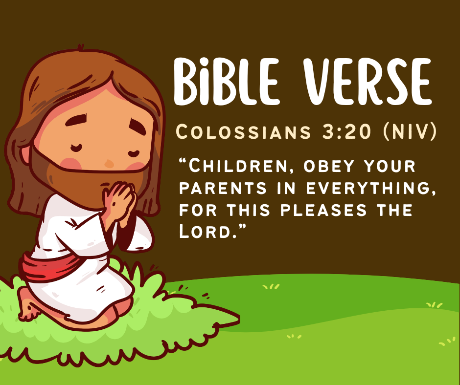 ✨ Obey Your Parents — Colossians 3:20 (Father’s Day)