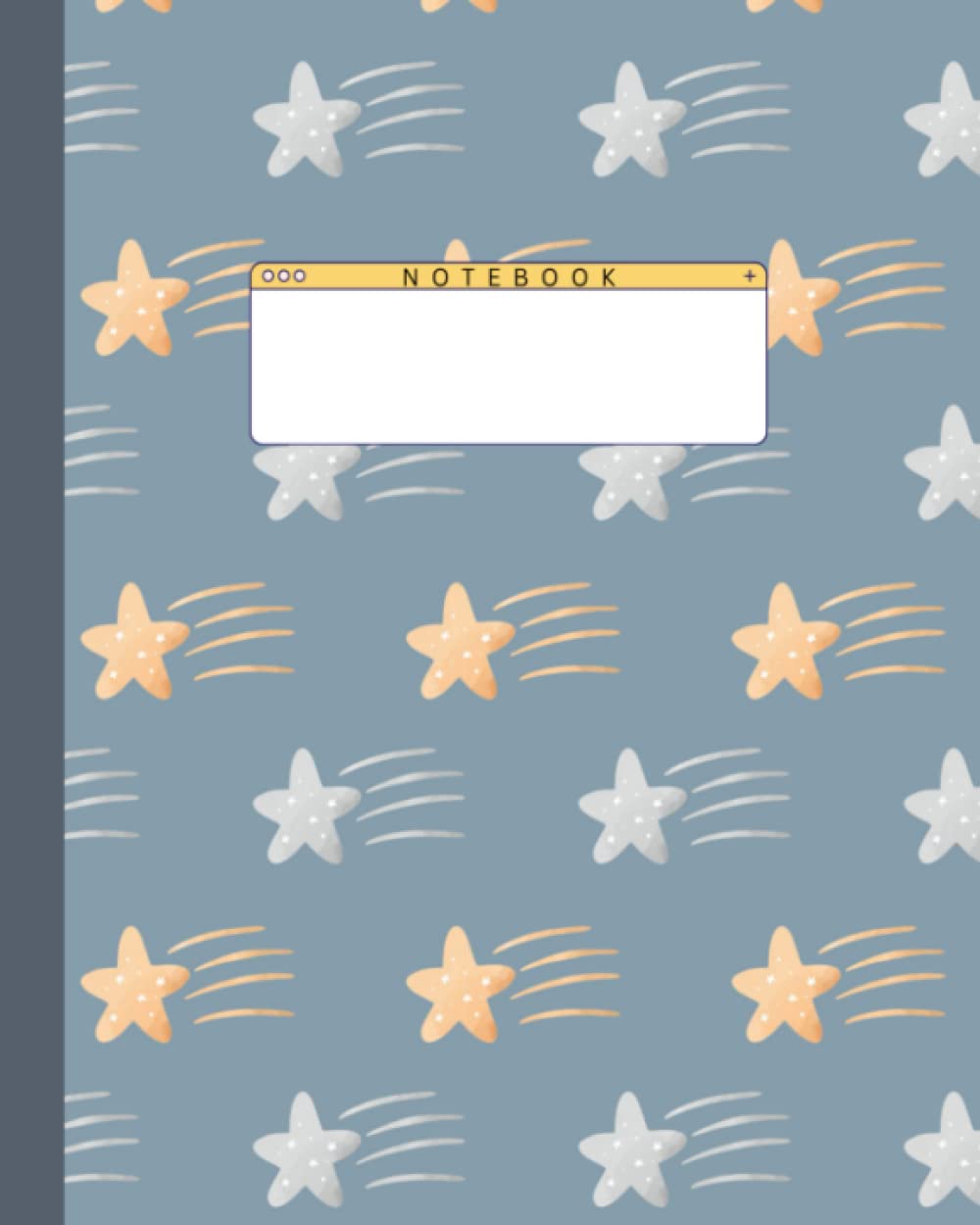 Shooting Stars: Wide Ruled Lined Notebook (Composition Book, Journal): Great for Writers, Notetakers, Journal Keepers