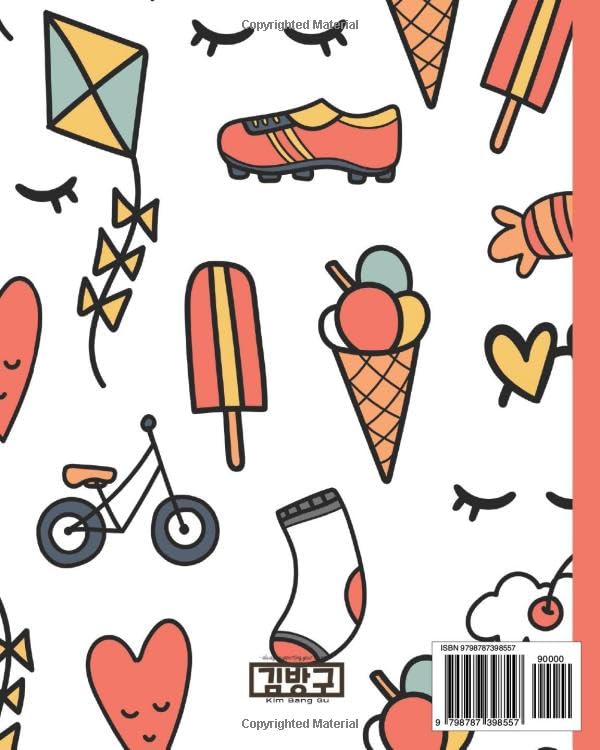Everyone's Favorite Items Design Composition Notebook: Children's Cute Favorite Theme Wide Ruled Composition Notebook