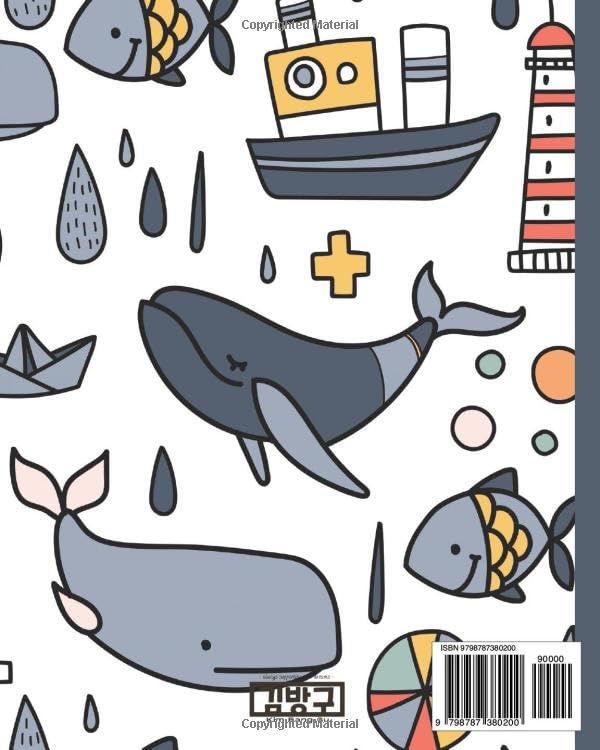 Sea World Theme Composition Notebook: Cute Sea Theme Children's Composition Notebook
