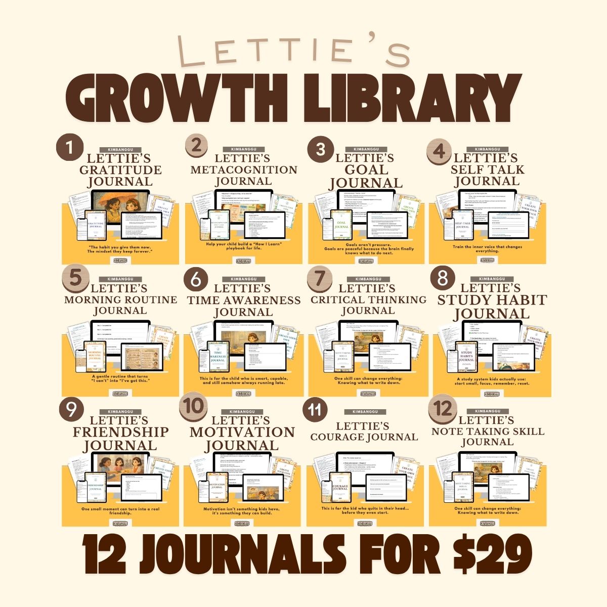 Lettie's  Growth Library