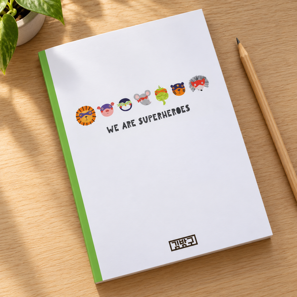 OUR SUPERHEROES — lifestyle mockup