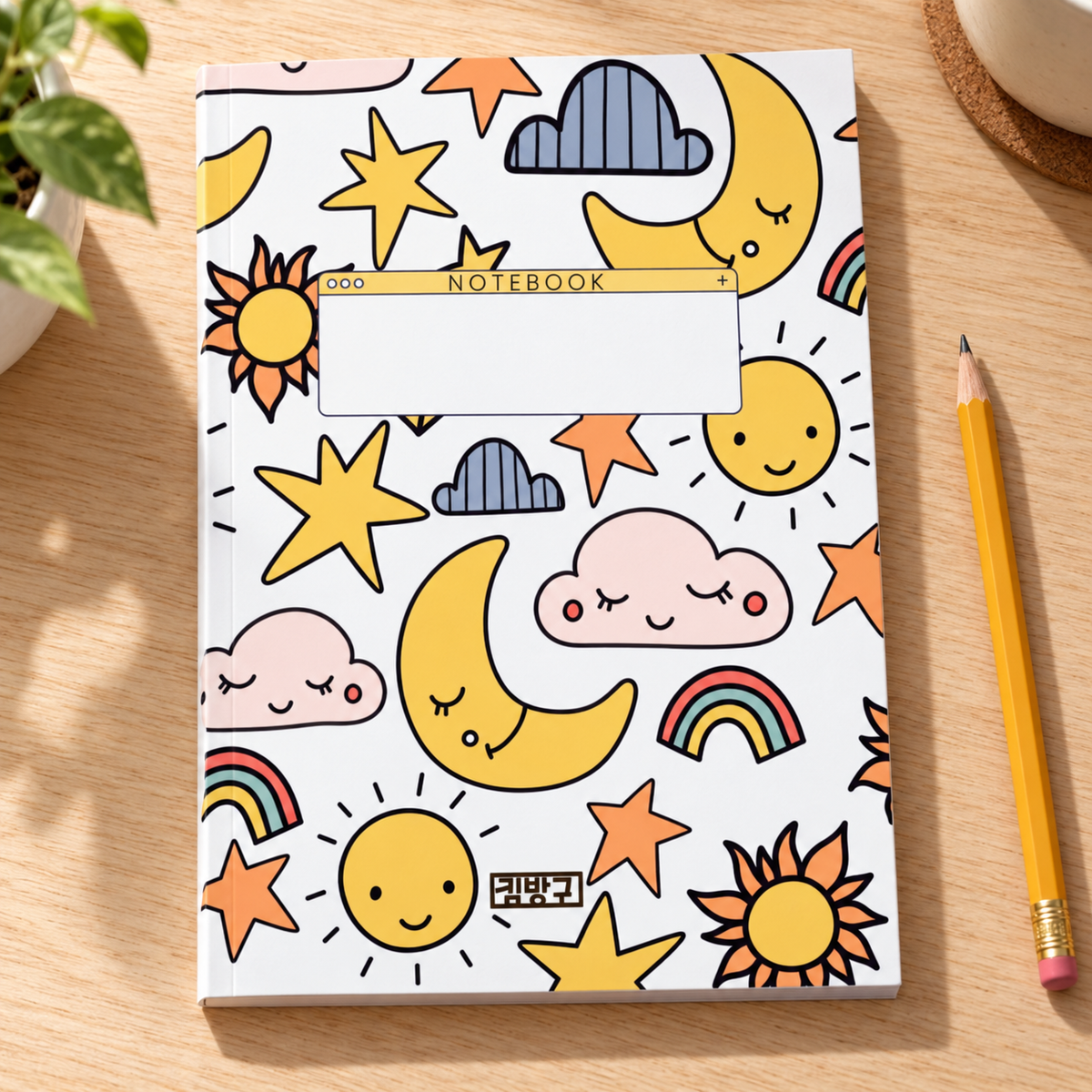 Sun, Moon and Star — lifestyle mockup