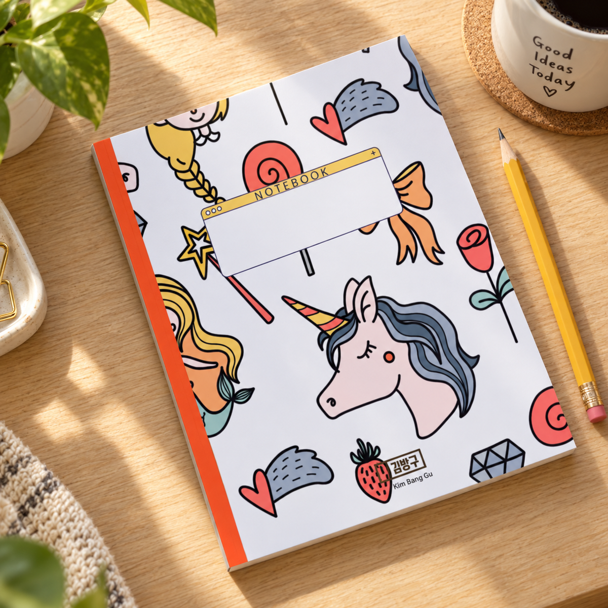 Cute Unicorn — lifestyle mockup