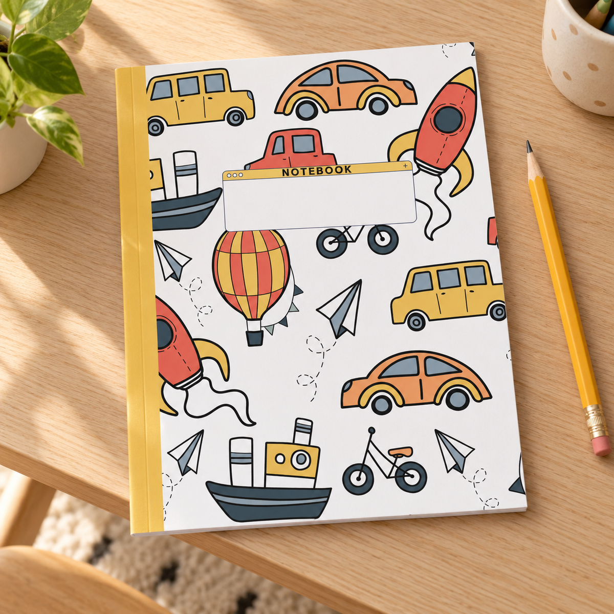 Cute Vehicles — lifestyle mockup